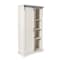 Flash Furniture Harrison 36in. Wide Rustic Farmhouse Storage Cabinet Bookcase w/Sliding Barn Door, White ZG-026-WHT-GG - alternate 4